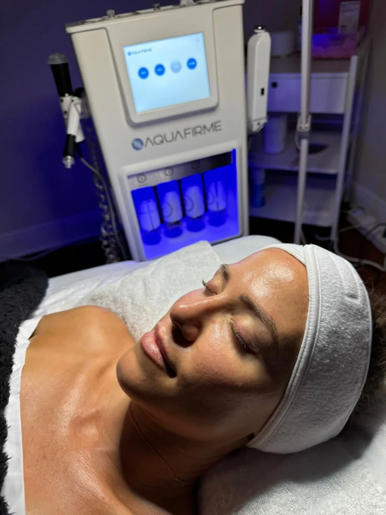 AquaFirme facial treatment at Secrets Aesthetics & Wellness in Orlando, FL.