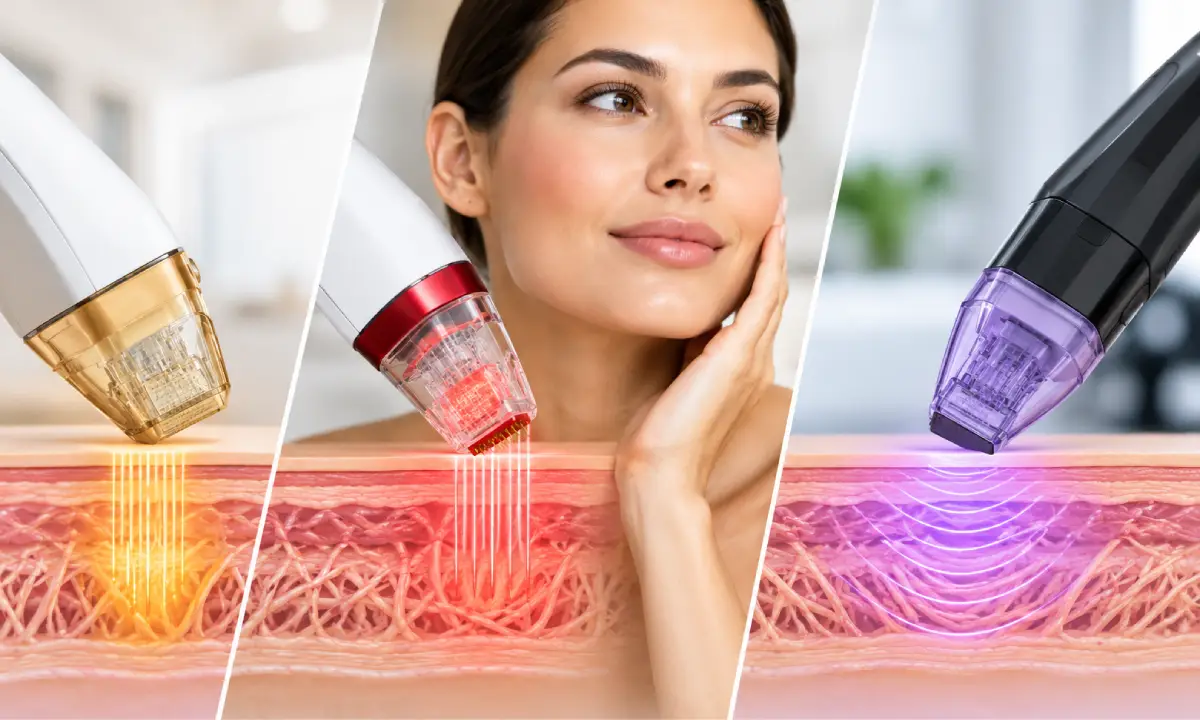Agnes vs. Scarlet vs. Collagen PIN radiofrequency Orlando, FL skin treatment devices for skin rejuvenation and collagen stimulation